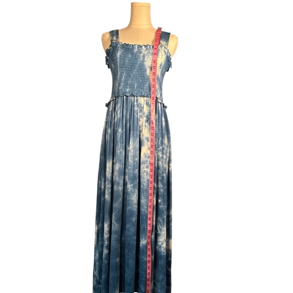 NATURAL LIFE Indigo Tie-Dye Maxi Dress - Picture 3 of 9